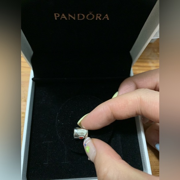 PANDORA Sterling Silver LetterTo My Love From Me charm -790894EN09 - Picture 4 of 6